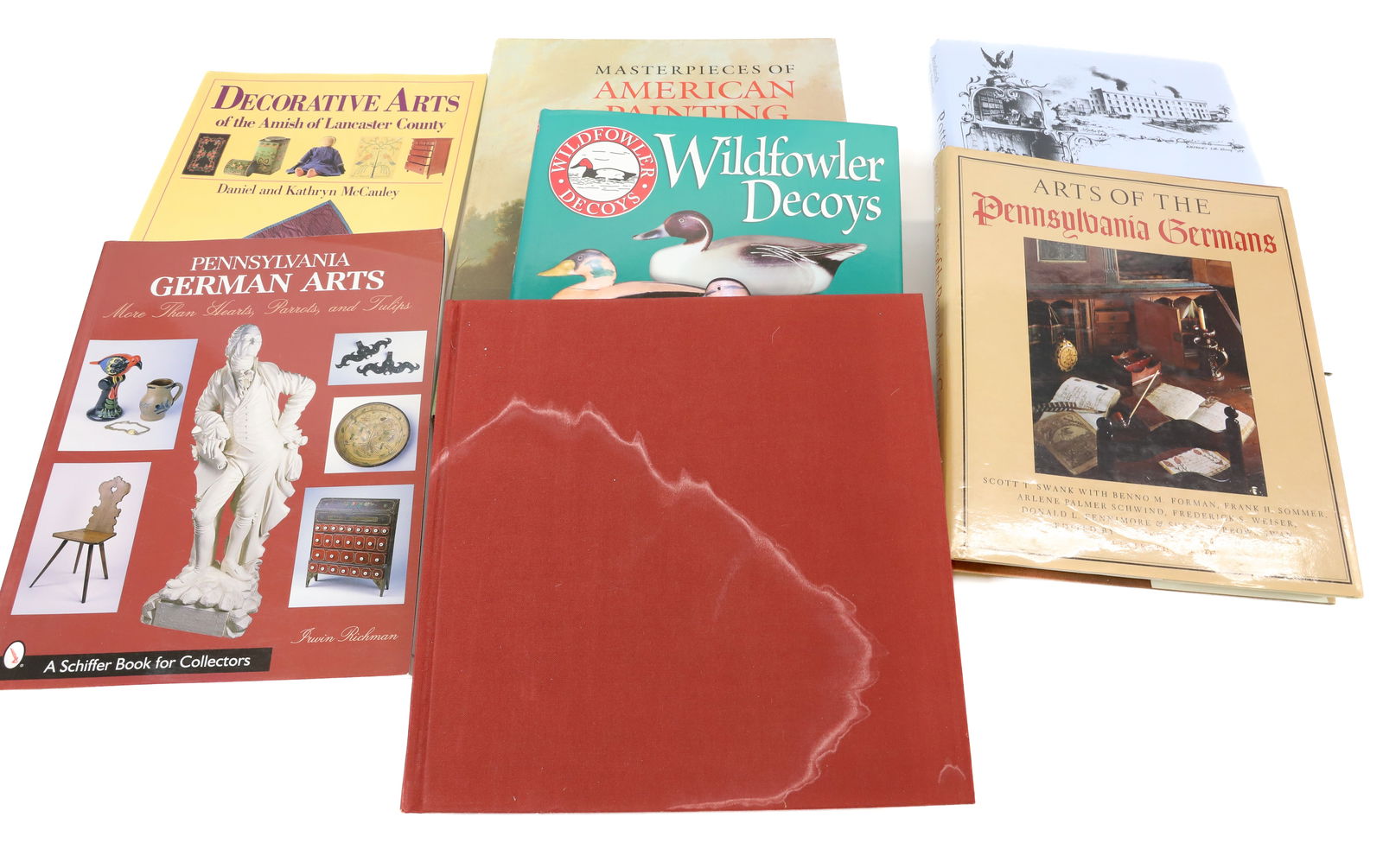 LOT OF POTTERY, PA GERMANS  AND MORE REFERENCE BOOKS (1 of 4)