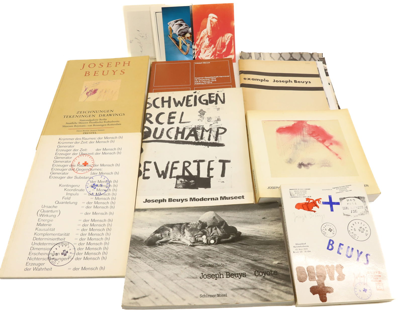 LOT OF JOSEPH BEUYS ART BOOKS (1 of 6)