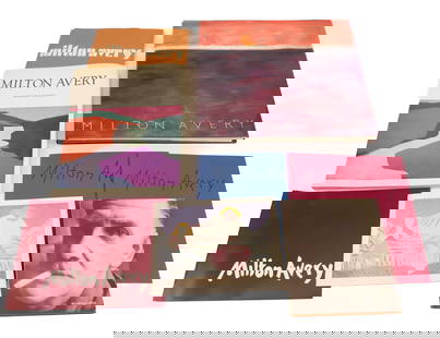 MILTON AVERY ART BOOK LOT: (8) BOOKS AND GALLERY PAMPHLETS PLEASE READ CAREFULLY - Terms for Purchasing and Shipping of Auction Items. Please read carefully before bidding. All payments for purchases will be made through LiveAu