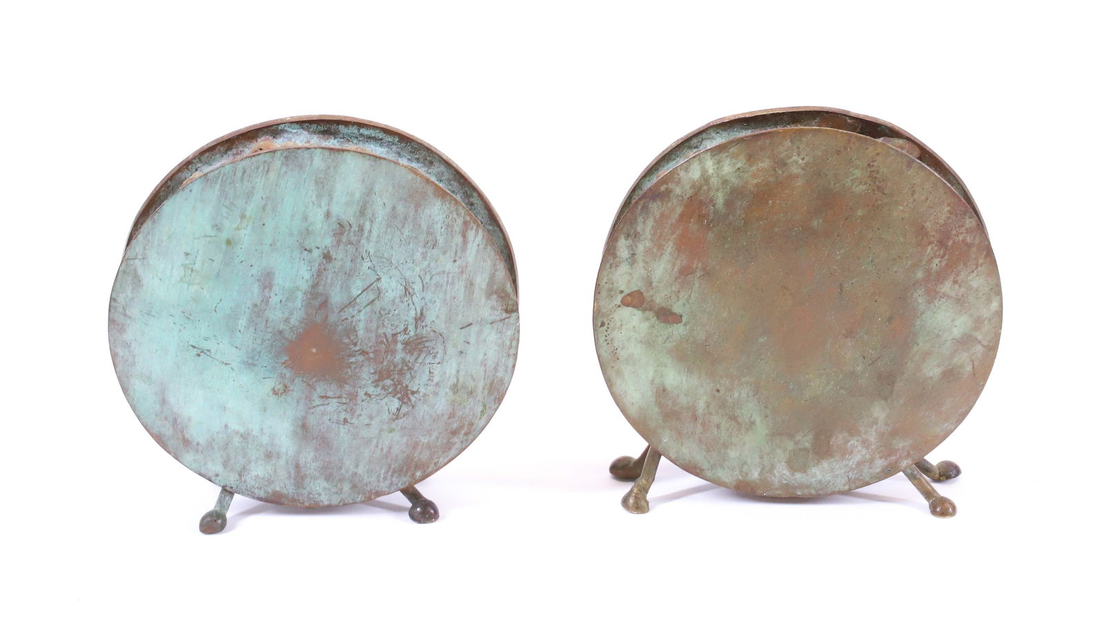 (2) DAVID M. BOWMAN ROUND VASES (1 of 5)