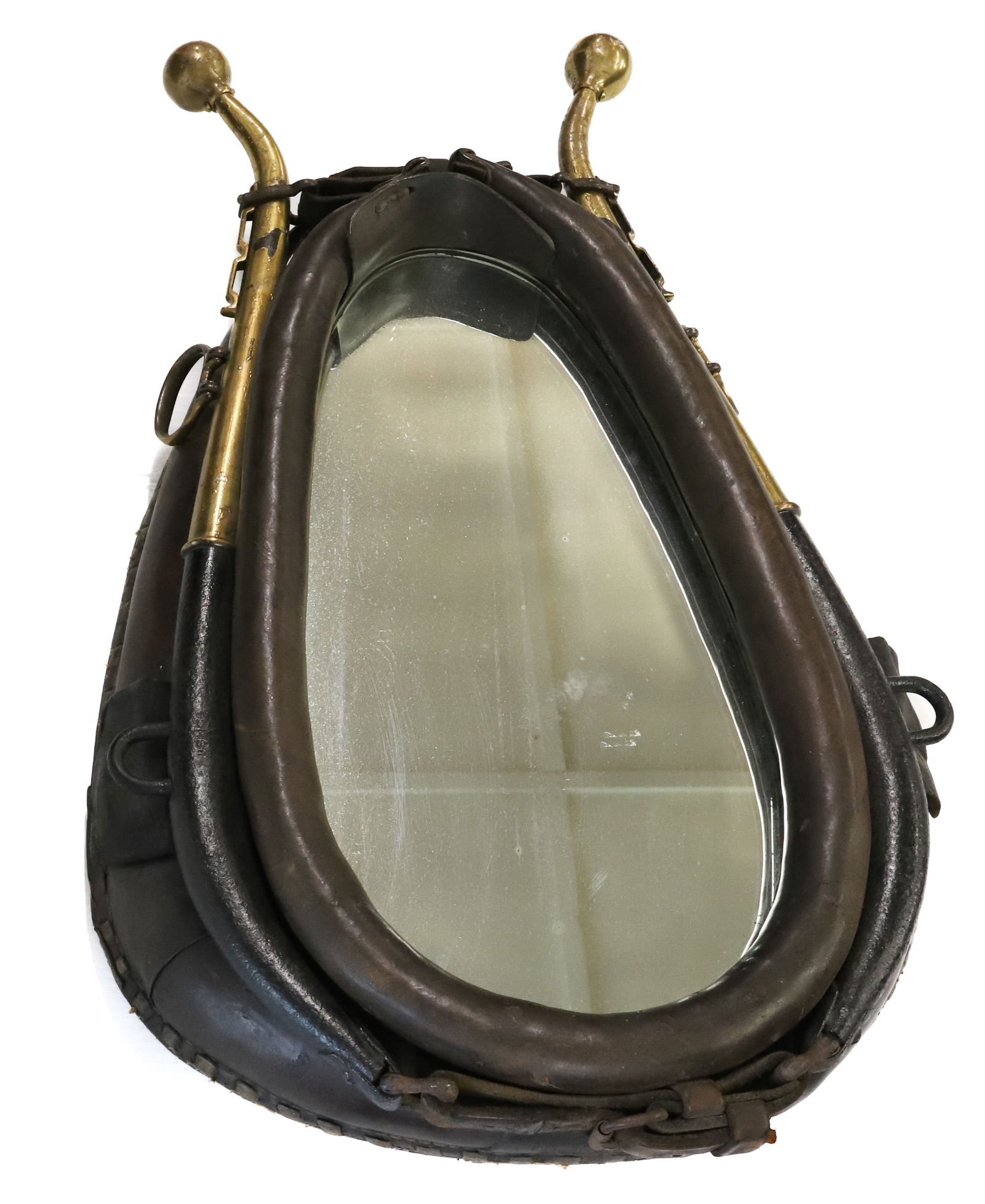 ANTIQUE HORSE COLLAR MIRROR (1 of 3)