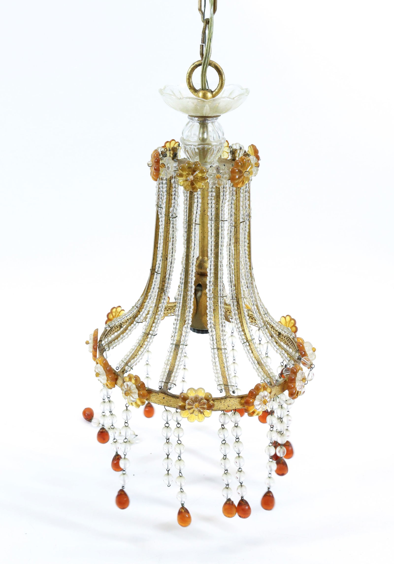 BEADED HANGING LIGHT (1 of 3)