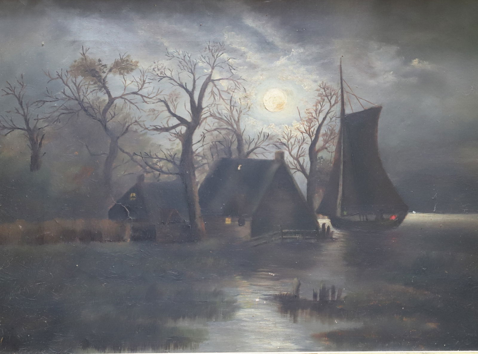 19TH C. OIL ON CANVAS