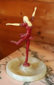 ART DECO BALLERINA ASHTRAY