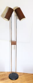 GEORGE NELSON HOLZZYLINDER FLOOR LAMP