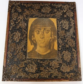 MOUNT SINAI'S "THE VIRGIN" IN ELABORATE FRAME