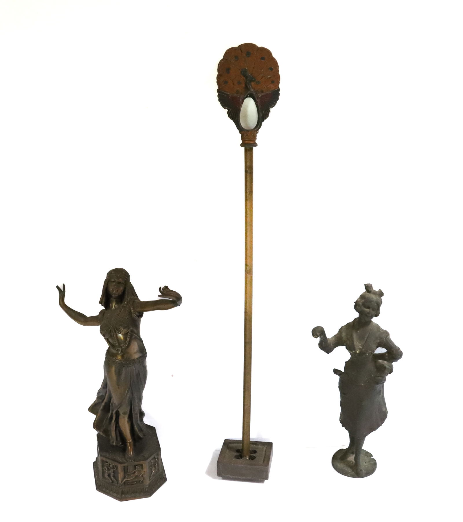 VINTAGE STATUES AND FINIAL (1 of 6)