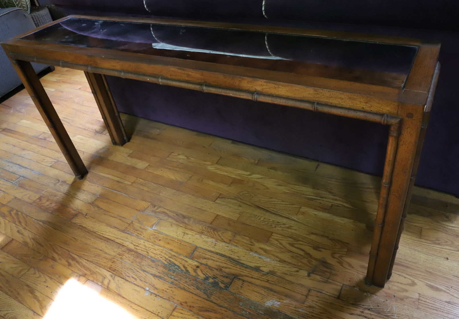VINTAGE CONSOLE TABLE (1 of 2)