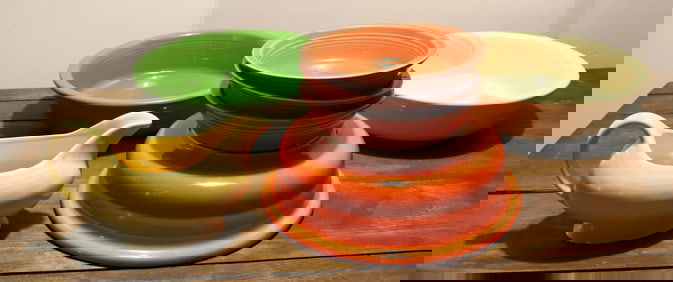 LOT OF VINTAGE FIESTA WARE