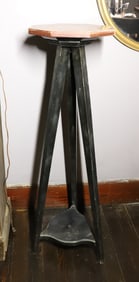 ANTIQUE WOODEN PLANT STAND