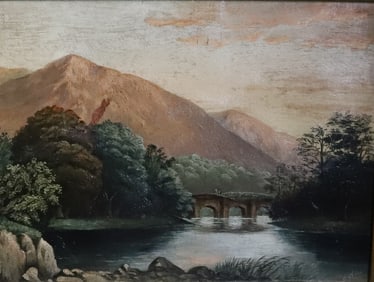 C.S. VIRTUEN. OIL ON CANVAS