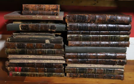LOT OF ANTIQUE BOOKS