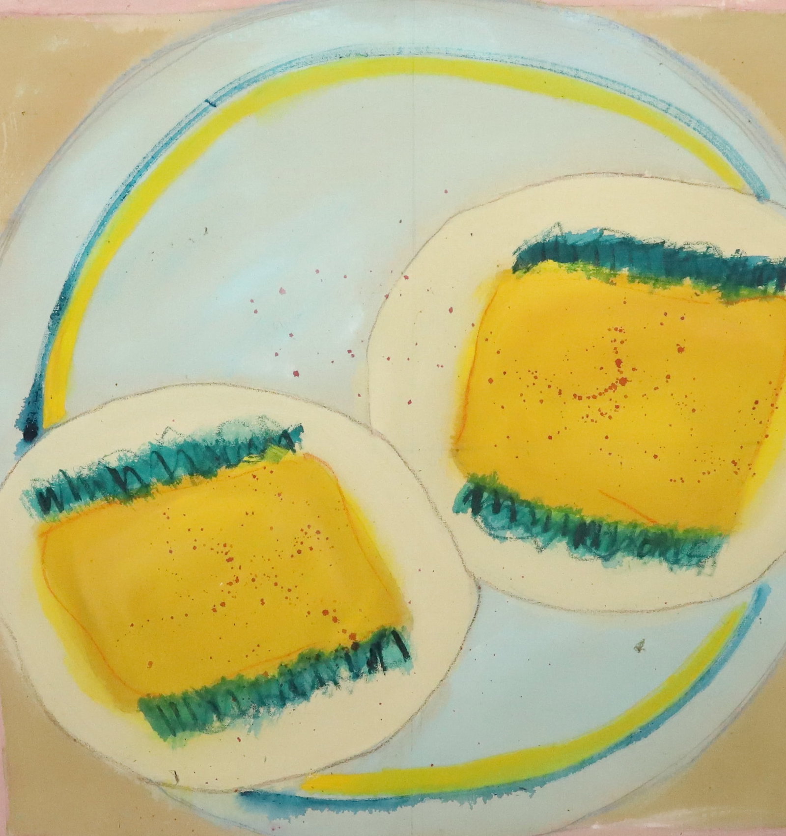 MODERNIST OIL ON CANVAS (1 of 4)