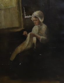 19TH CENTURY OIL ON CANVAS