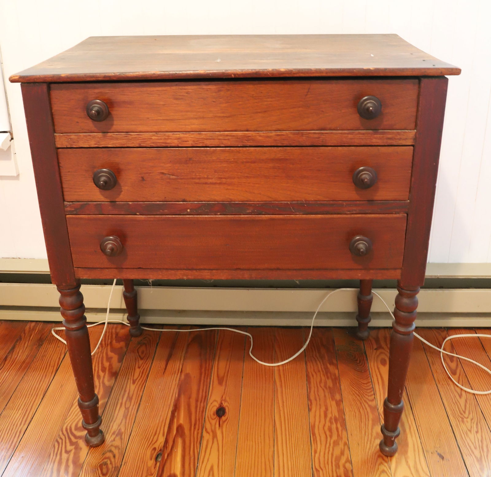 THREE DRAWER WORK TABLE (1 of 4)