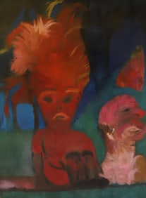 E.B. ROSEN OIL ON CANVAS