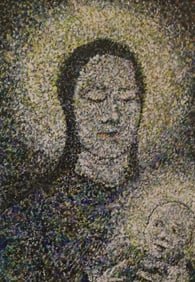 RELIGIOUS OIL ON CANVAS