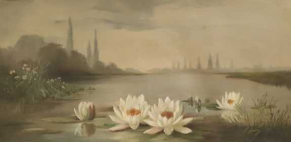 FLORAL STILL LIFE ON CANVAS