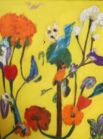 E.B. ROSEN OIL ON CANVAS