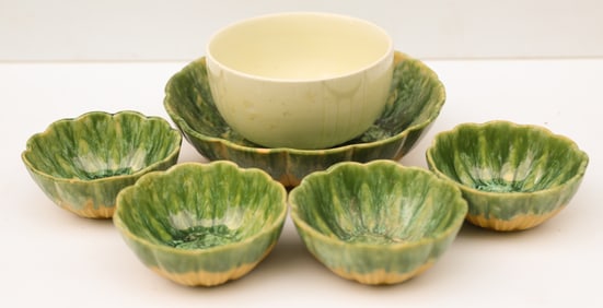 LARGE LOT OF POTTERY AND GLASS