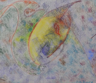 E.B. ROSEN PASTEL PAINTING