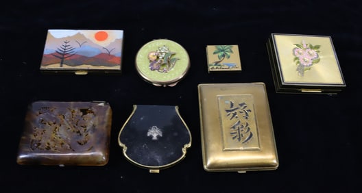 COMPACTS,CARD CASE LOT