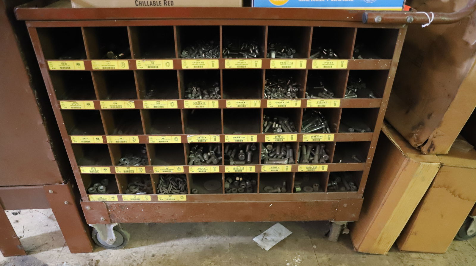 ROLLING CART W/ CONTENTS (1 of 3)