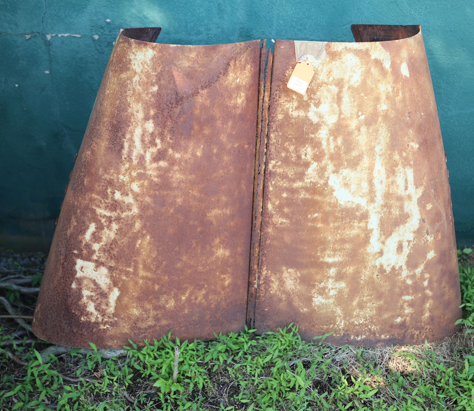 VINTAGE DODGE TRUCK HOOD (1 of 2)