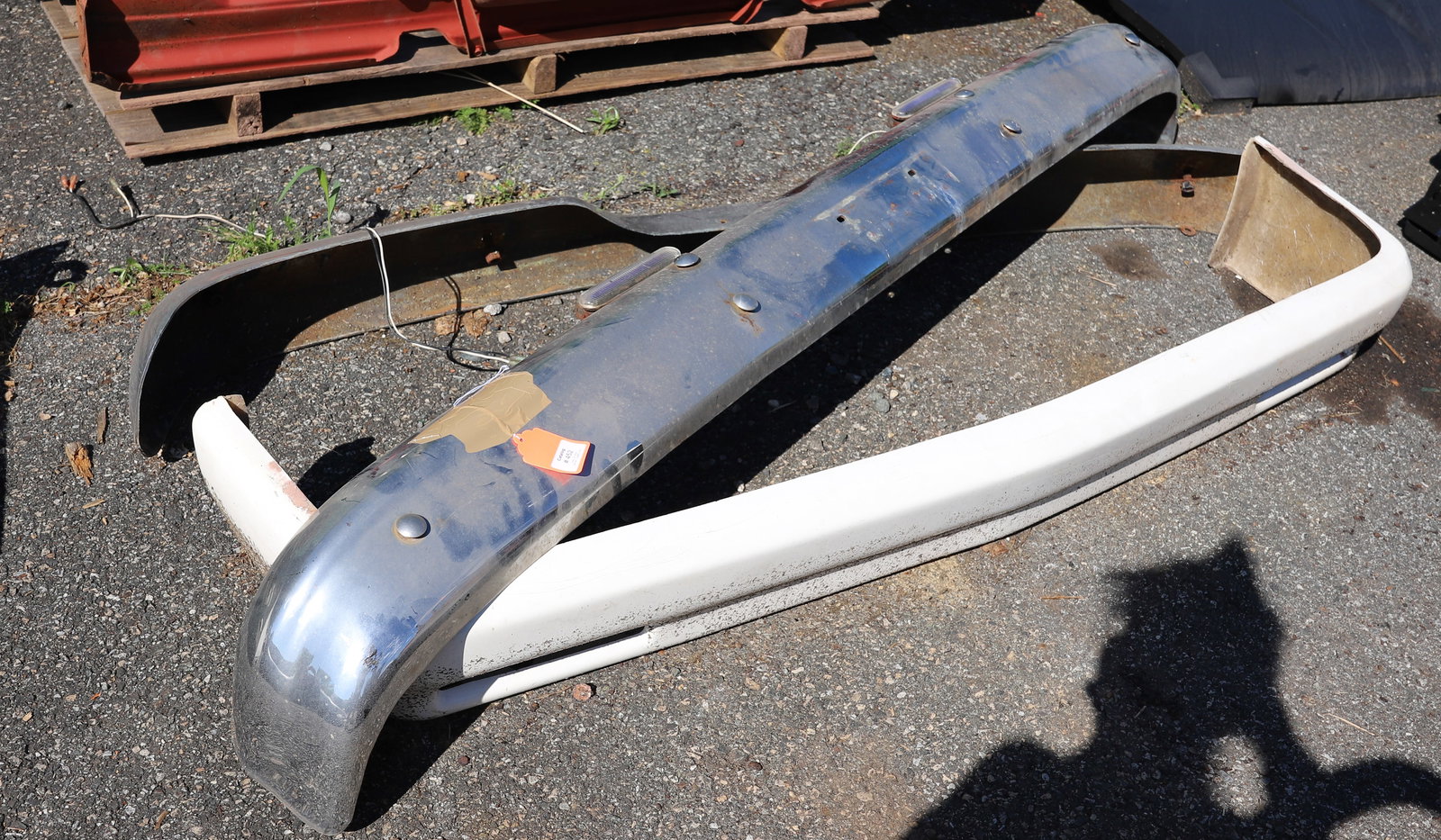 (2) CHROME AND FIBERGLASS BUMPERS: PLEASE READ CAREFULLY - Terms for Purchasing and Shipping of Auction Items. Please read carefully before bidding. All payments for purchases will be made through LiveAuctioneers.com payment processing