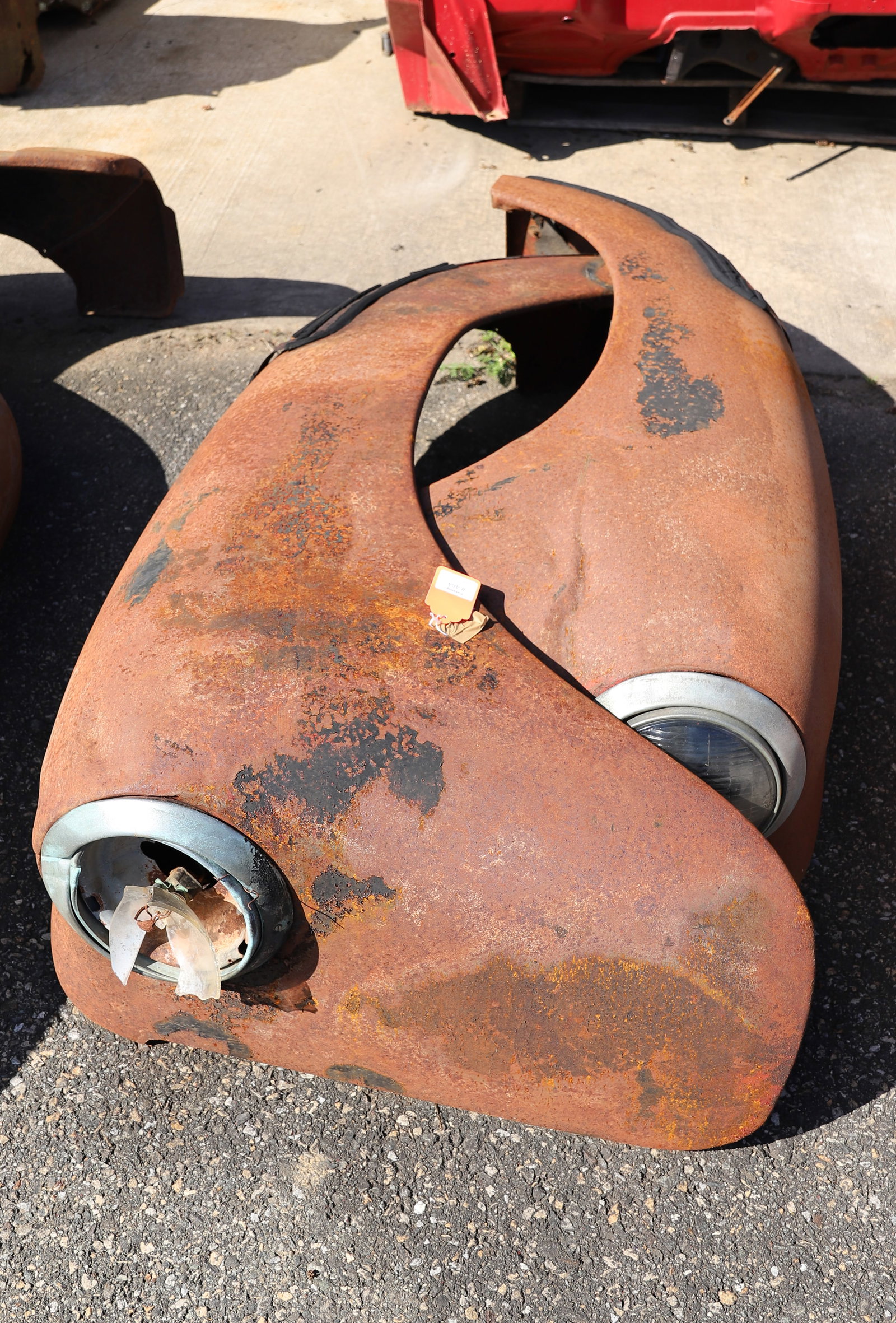 PAIR OF VINTAGE TRUCK FENDERS: PLEASE READ CAREFULLY - Terms for Purchasing and Shipping of Auction Items. Please read carefully before bidding. All payments for purchases will be made through LiveAuctioneers.com payment processing