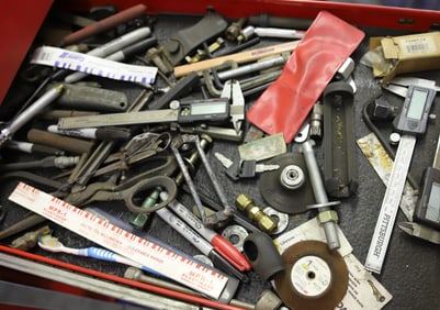 2 DRAWERS OF MISC. TOOLS