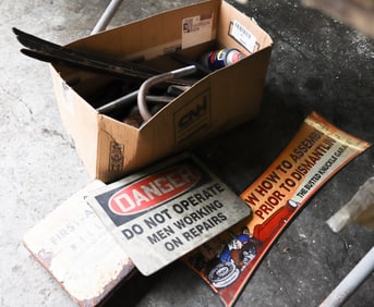 SIGNS AND U BOLTS