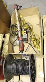 SHOP LIGHTS AND COPPER WIRE