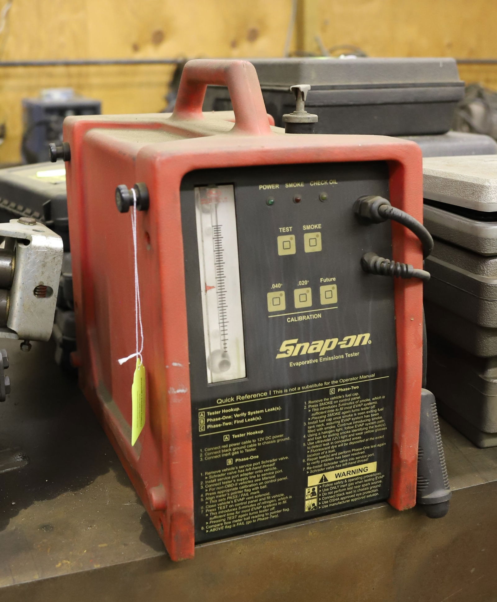 SNAP-ON EVAPORATIVE EMISSION TESTER (1 of 3)