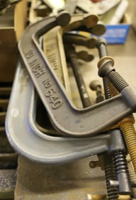 LOT OF "C" CLAMPS