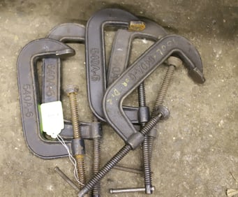 LOT OF "C" CLAMPS