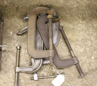 LOT OF "C" CLAMPS