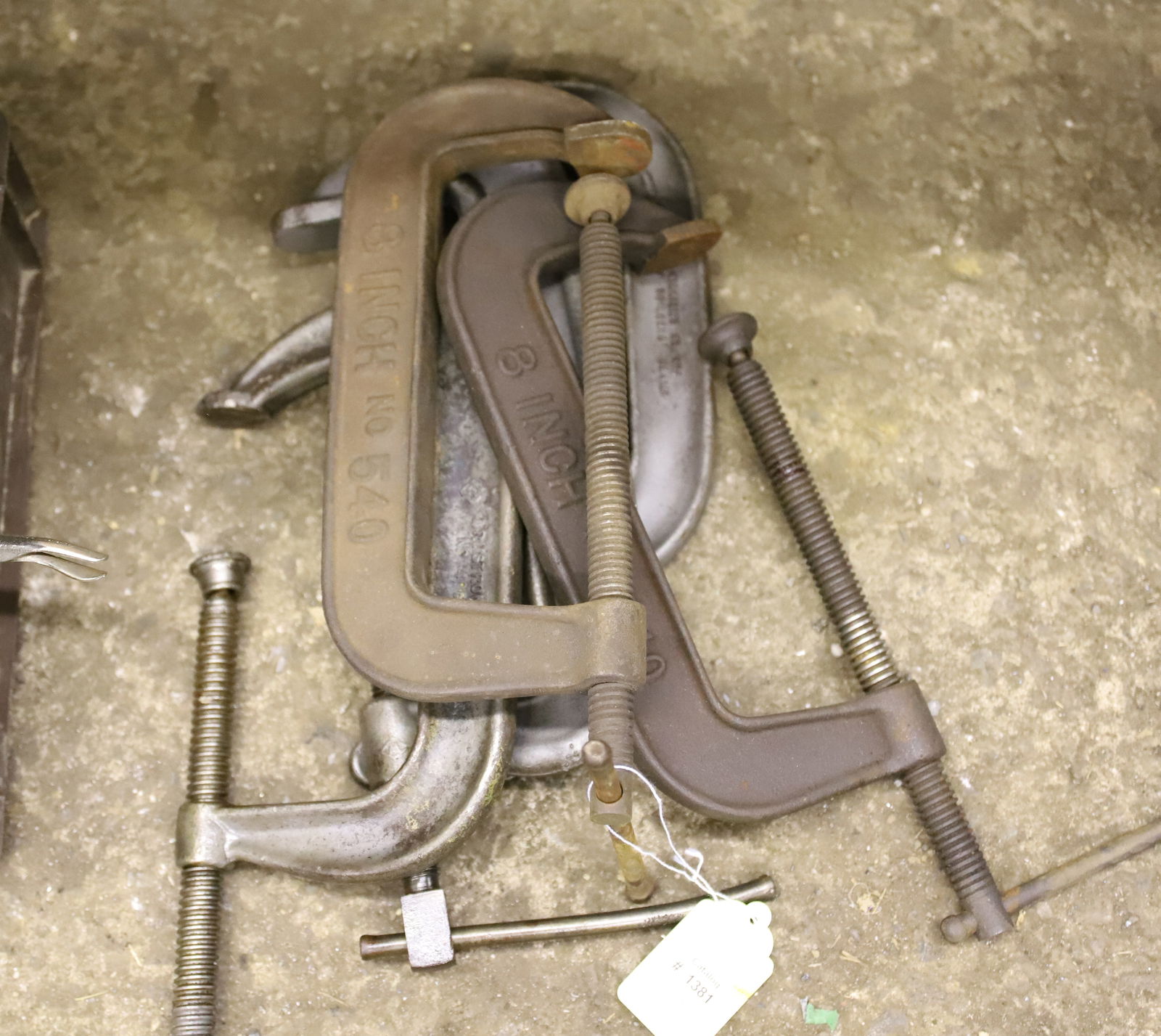 LOT OF "C" CLAMPS (1 of 2)