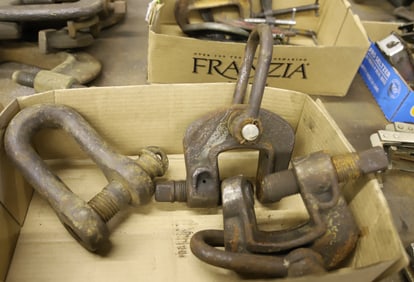 LOT OF "C" CLAMPS