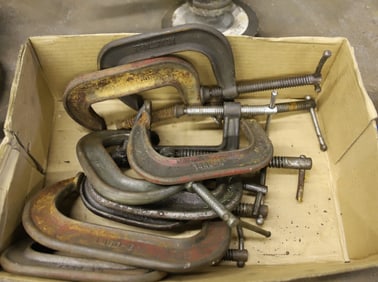 LOT OF "C" CLAMPS