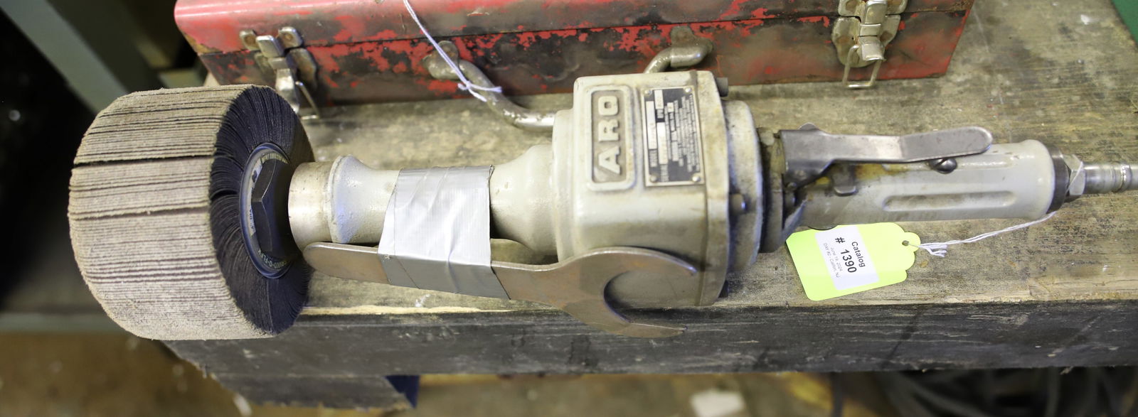 ARO PNEUMATIC SANDER/POLISHER: MODEL 8343AL6 PLEASE READ CAREFULLY - Terms for Purchasing and Shipping of Auction Items. Please read carefully before bidding. All payments for purchases will be made through LiveAuctioneers.com paym