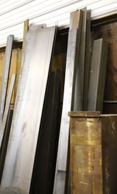 LARGE LOT OF DIMENSIONAL/SHEET STEEL