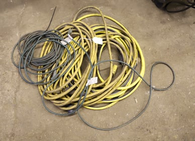 LOT OF EXTENSION CORDS