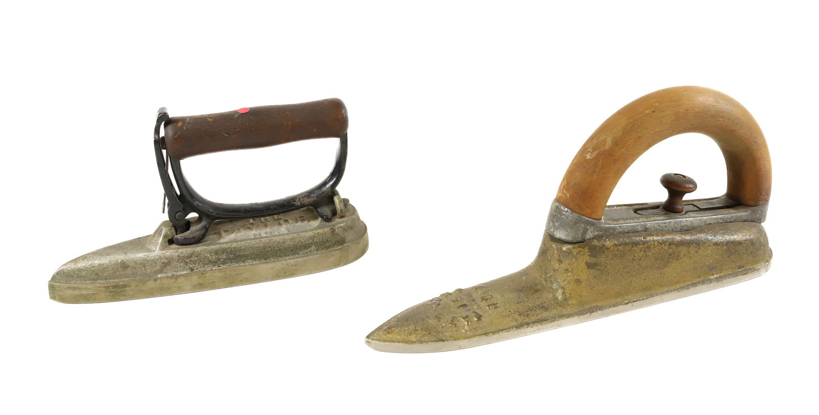 (2) COLD HANDLE SLEEVE IRONS (1 of 4)