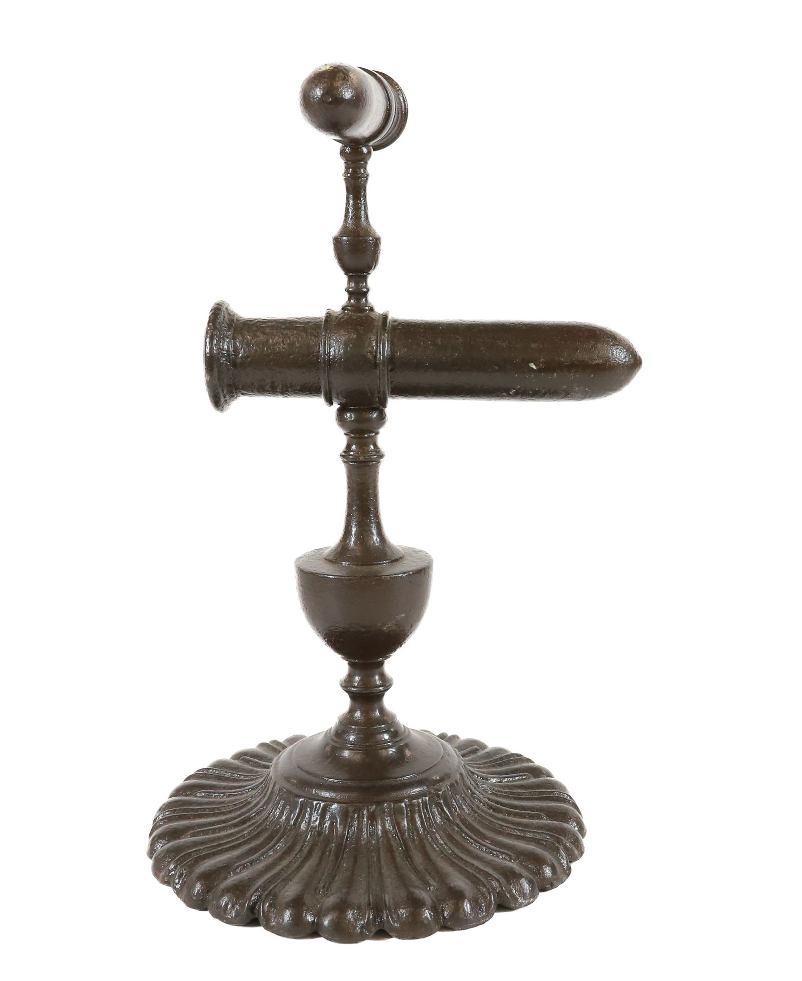 FANCY DOUBLE BARREL ENGLISH GOFFERING IRON (1 of 4)