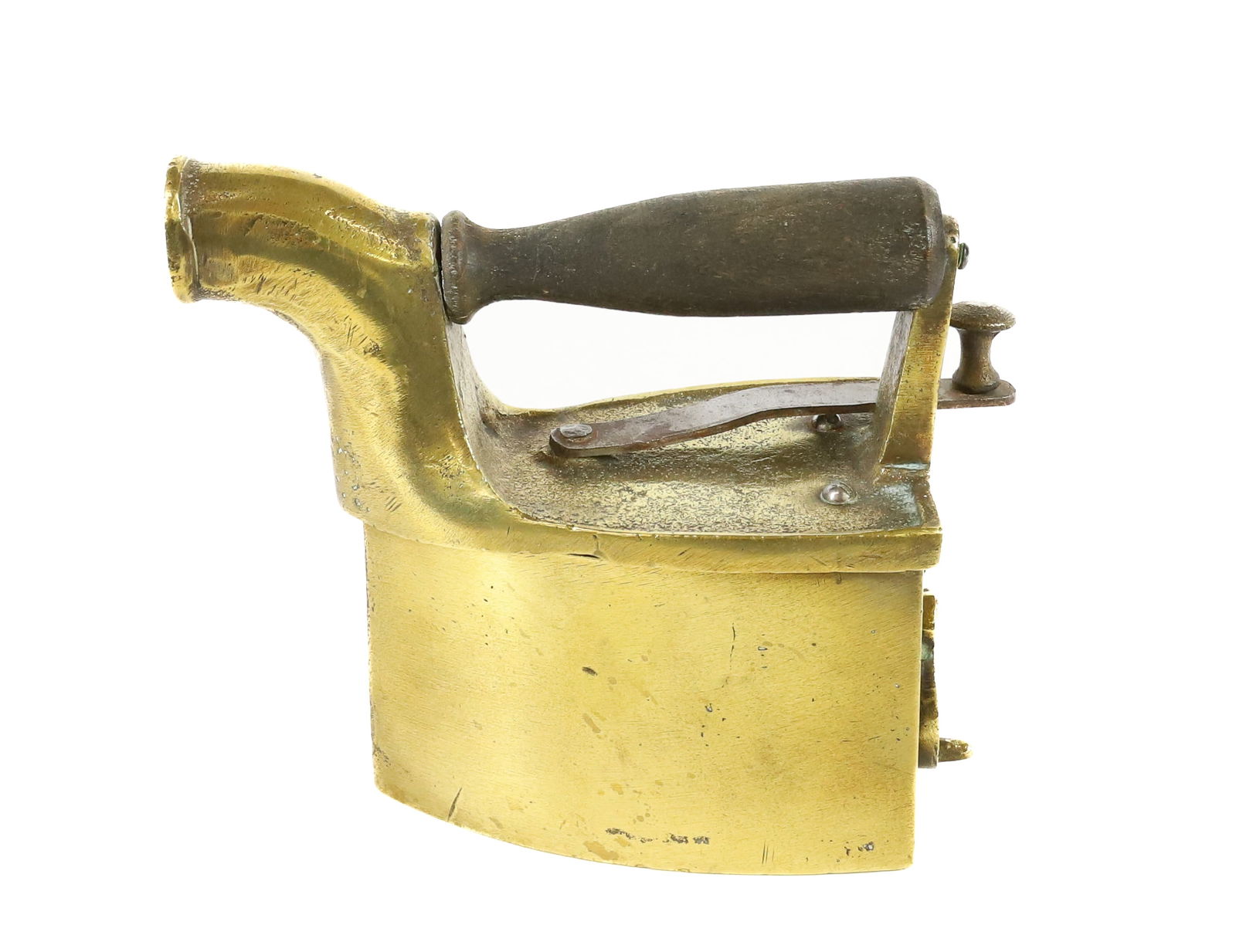 SMALL SIZE BRASS CHARCOAL IRON (1 of 6)