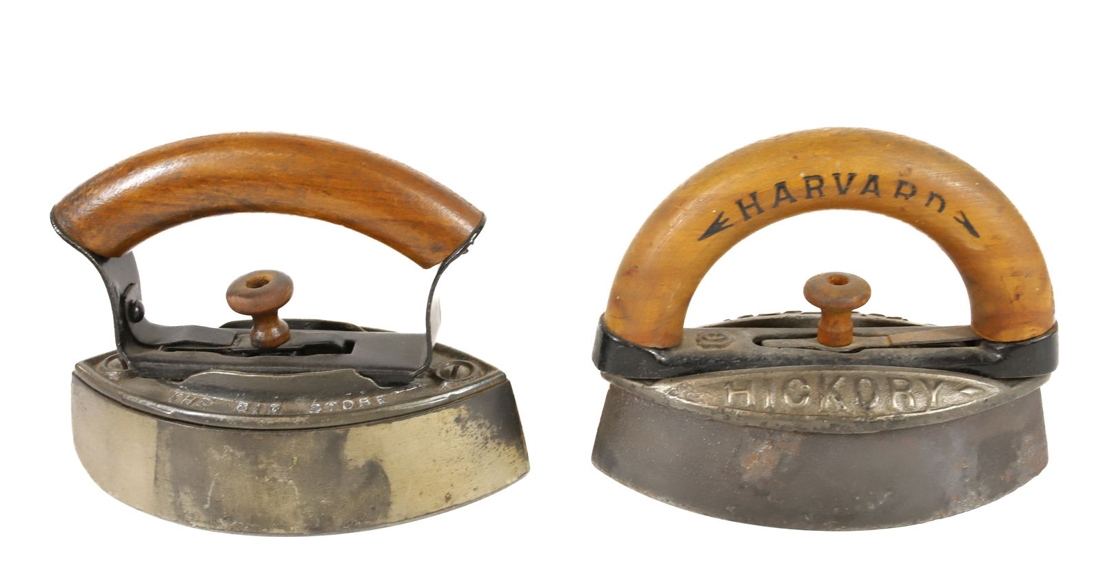 (2) DETACHABLE HANDLE IRONS (1 of 4)