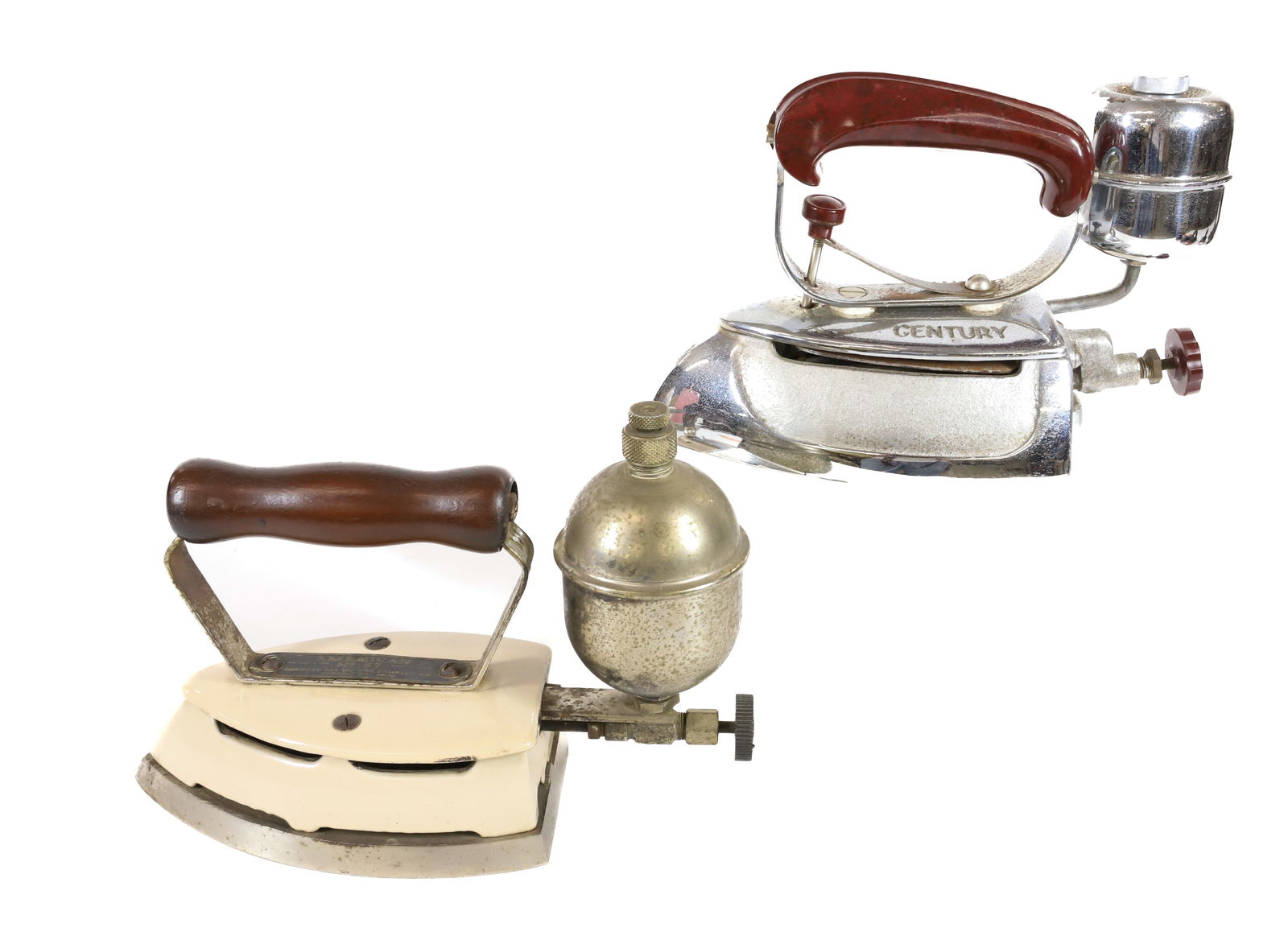 (2) LIQUID FUEL IRONS (1 of 5)