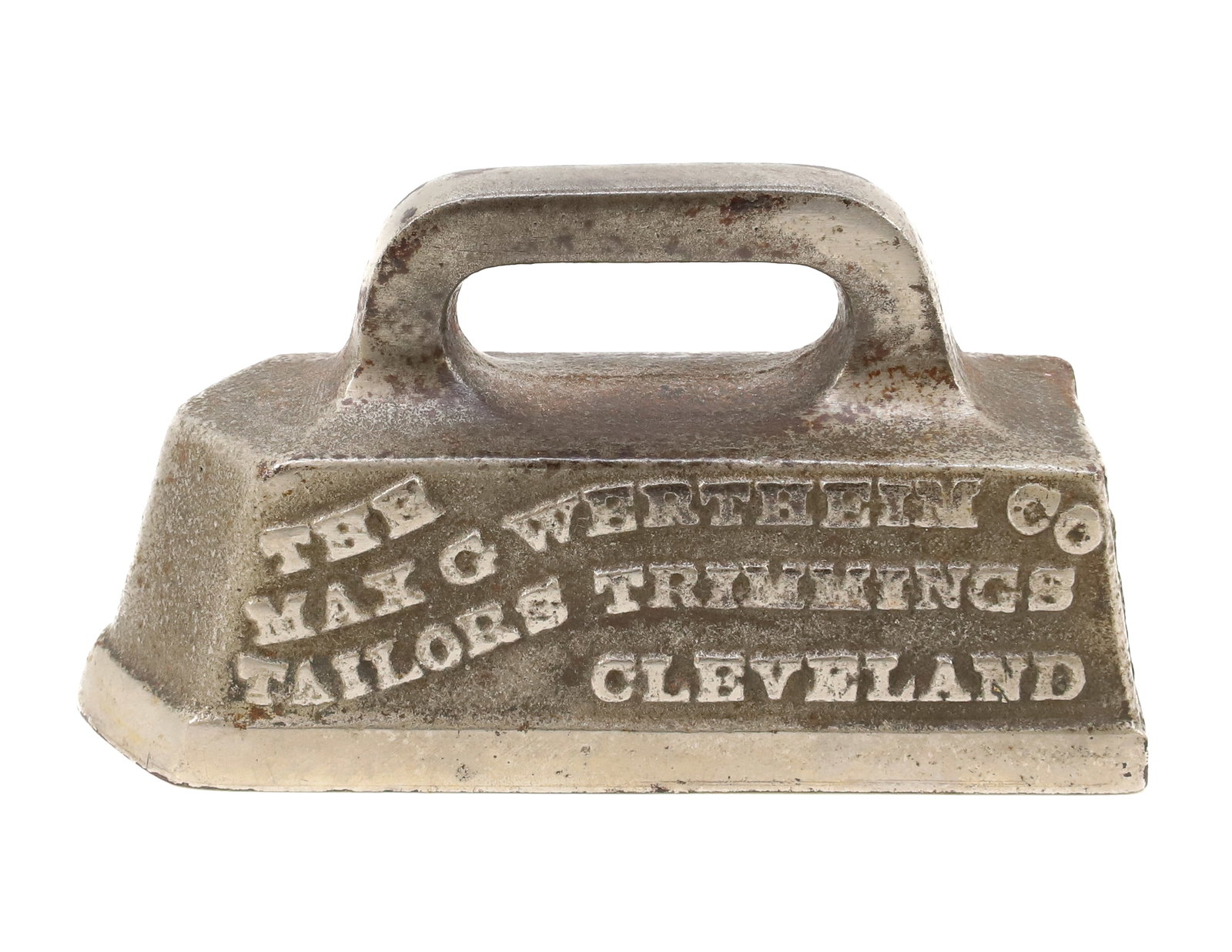 MINIATURE ADVERTISING TAILOR IRON (1 of 5)