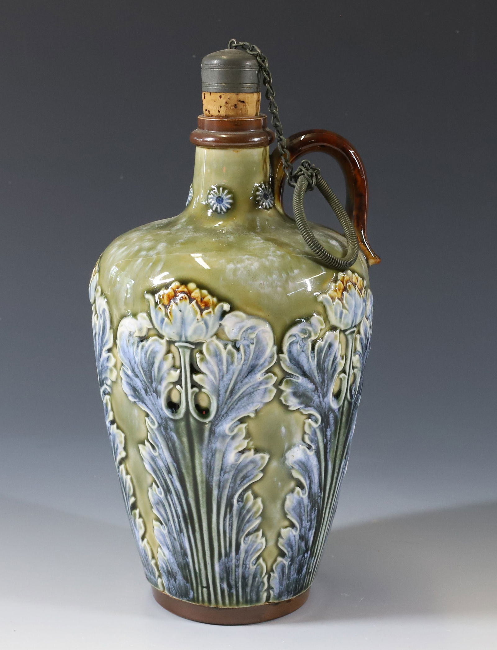 ROYAL DOULTON LAMBETH STONEWARE JUG (1 of 5)